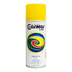 Spray acrylic paint Cosmos 453 RAL 1023 apple yellow 400ml