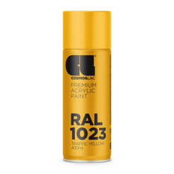 Spray acrylic paint Cosmos 453 RAL 1023 apple yellow 400ml