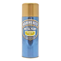 Spray paint Hammerite gloss gold 0.4l