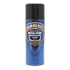 Spray paint Hammerite satin black 0.4l