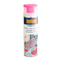 Red spray for road marking pink 500ml