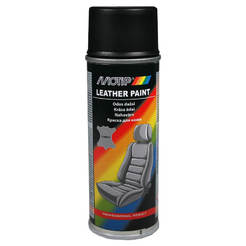 Spray for vinyl and leather - 200ml, black