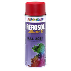 Acrylic spray paint Aerosol Art - 400ml, RAL3020 quick drying