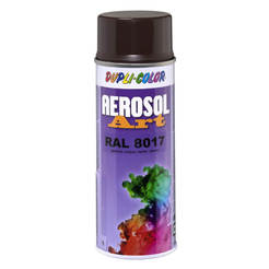 Краска аэрозольная акриловая Aerosol Art - 400мл, RAL8017 быстросохнущая