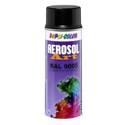 Акрилна спрей боя Aerosol Art - 400мл, RAL9005 гланц бързосъхнеща