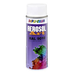 Акриловая аэрозольная краска Aerosol Art - 400мл, RAL9010 матовая