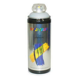 Platinum aerosol spray - 400 ml, silver gray