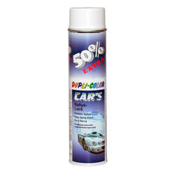 Spray acrylic car paint Car's - 600ml, RAL9010 white gloss