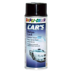 Spray acrylic car paint Car's - 400ml, RAL9010 black gloss
