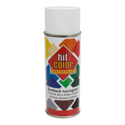 Spray paint RAL 9010 pure white gloss 400ml Nit Color