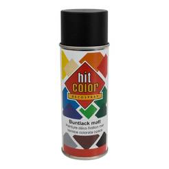 Spray paint Nit Color mat RAL 9005 ink black 400ml