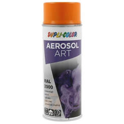 Acryl-Sprühlack Aerosol Art 400ml RAL 2000 Gelborange Satin DUPLI COLOR