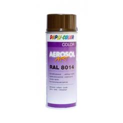 Acrylic spray paint Aerosol Art 400ml, RAL 8014 quick-drying sepia brown