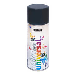 Spray paint universal, gloss anthracite RAL 7016 Biodur 400ml