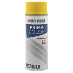 Спрей за боядисване спрей боя Prima Color 400мл RAL 1021 светложълт