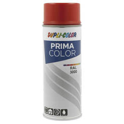 Краска аэрозольная краска-спрей Prima Color 400мл RAL 3000 ярко-красный