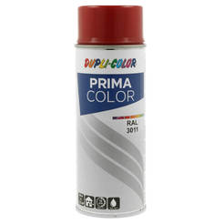 Спрей за боядисване спрей боя Prima Color 400мл RAL 3011 червен