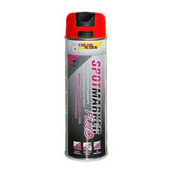 Маркировка распылением, 500 мл, красный неоновый точечный маркер, флуоресцентный DUPLI COLOR