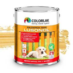 Impregnant for wood with natural oils Lusonol C0000 colorless 2.5 l