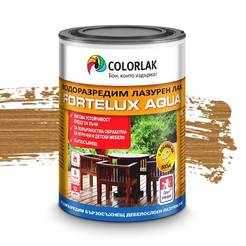 Water-based azure varnish for wood Fortelux Aqua C0029 light oak 900ml