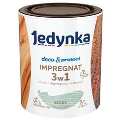 Impregnant for wood 3in1 Scandinavian gray Jedynka 700ml