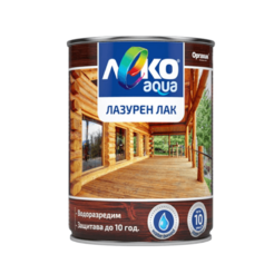 Aqua lacquer 2.5l walnut