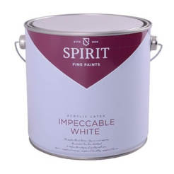 Interior paint impeccably white 5l Spirit Impeccable white SPIRIT