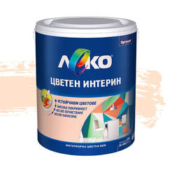 Interior paint - Latex Leko Intern, peach 2.5l