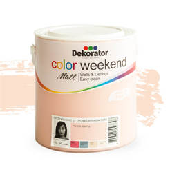 Латекс Color Weekend Розов кварц 2.5л мат