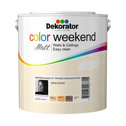 Латекс Color Weekend Крем брюле 2.5л мат