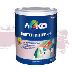 Interior paint - Latex Leko Intern, magnolia 2.5 l