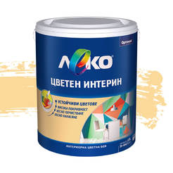 Interior paint - Latex Leko Intern, gold rye 2.5 l