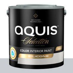 Интериорна боя със силикон Aquis Selection Сив ахат 2.5л сатен 10-01646 AQUIS