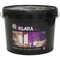Interior toning paint Klara Soft Base A white matt 2.7l