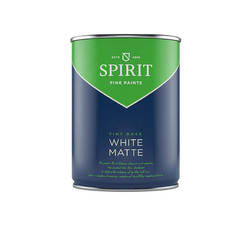 Интериорна боя база Spirit Tint Matte 1л бяла мат