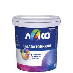 Интериорна боя база за тониране Леко - 1л, бяла