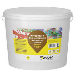 Интериорна боя матова 25кг Premium Gold C325 WEBER