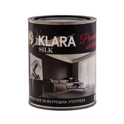Interior acrylic paint Klara Silk Satin 900ml for tinting base A