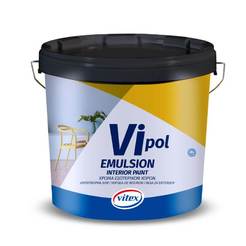 Интериорна боя бяла, Vipol Emulsion 15л