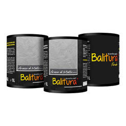 Штукатурка матовая с рельефом Balitura Arazzo Matto NERO TERAZID