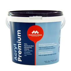 Facade paint 100% acrylic 9.80l 865 Acryl Premium base white MARMOCHROM
