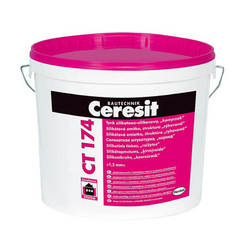 Scratched silicone plaster 1.5 mm CT174, silicate 25 kg