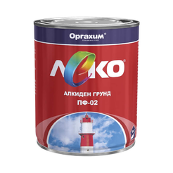 Alkyd primer gray Leko PF-02 - 0.900 kg