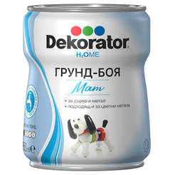 Primer - paint Dekorator 0.65l water-soluble, white matt