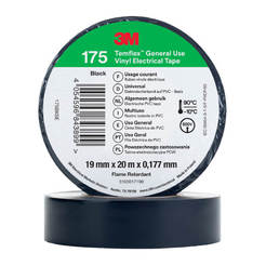 Insulation tape black 19mm x 20m 3M Scotch Profi 150 microns