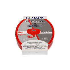 Isolirband red 19mm x 10m Elmark