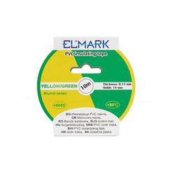 Isolirband yellow-green 19mm x 10m Elmark