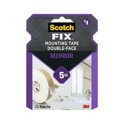 Bathroom mounting tape 19mm x 5m double-sided for mirrors 2kg/30cm Scotch