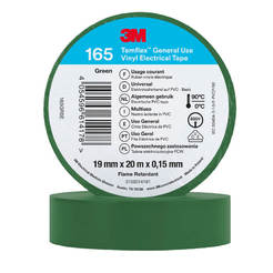 Insulation tape green 19mm x 20m 3M Temflex 150 microns