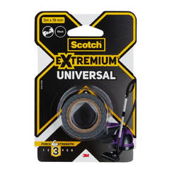 Лента Hobby Extreme 19 мм x 3 м черная Scotch Extremum 77013 3M